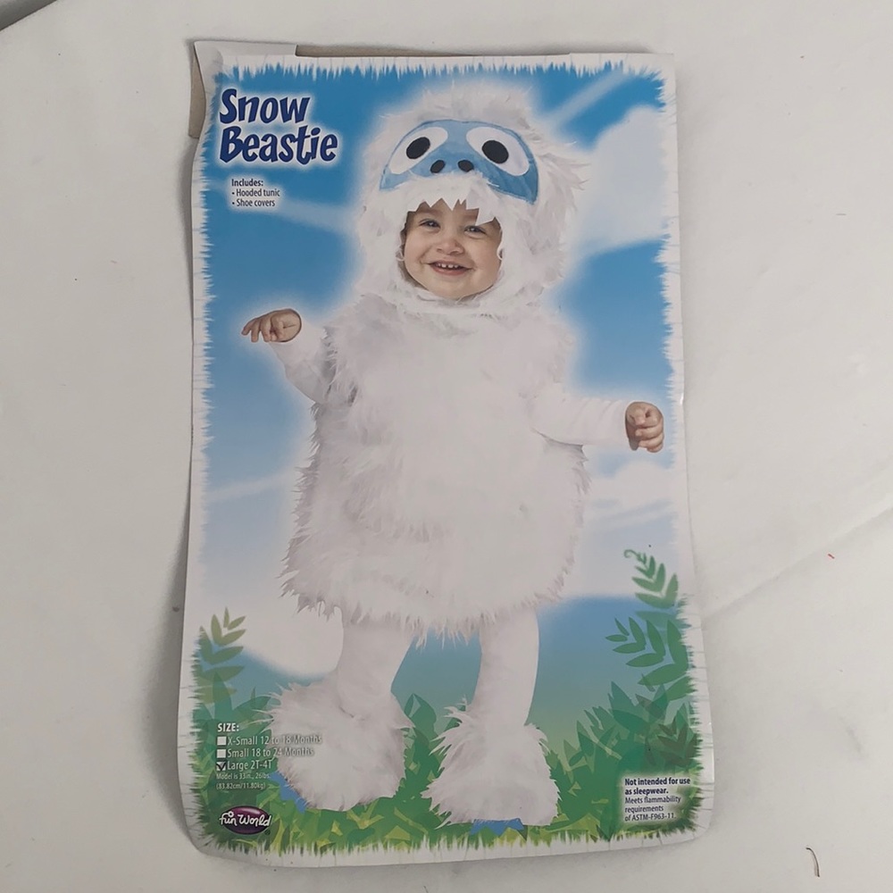 Snow Beastie Costume